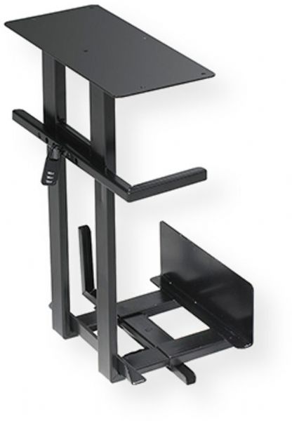 Smith System 17213 Large CPU Holder, Black Color; Accommodates PCs with dimensions ranging from 9.75