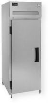 Delfield SMR1-S One Section Solid Door  Reach In Refrigerator - Specification Line, 6.8 Amps, 60 Hertz, 1 Phase, 115 Volts, Doors Access, 19 cu. ft Capacity, Swing Door Style, Solid Door, 1/4 HP Horsepower, Freestanding Installation, 1 Number of Doors, 3 Number of Shelves, 1 Sections, 6" adjustable stainless steel legs, 25" W x 22" D x 58" H Interior Dimensions, UPC 400010726981 (SMR1-S SMR1S SMR1 S) 