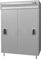 Delfield SMR2-SLS Two Section Sliding Solid Door Reach In Refrigerator - Specification Line, 9 Amps, 60 Hertz, 1 Phase, 115 Volts, Doors Access, 52 cu. ft. Capacity, Sliding Door Style, Solid Door, 1/3 HP Horsepower, Freestanding Installation, 2 Number of Doors, 6 Number of Shelves, 2 Sections, 6" adjustable stainless steel legs, 52" w x 30" D x 58" H Interior Dimensions, UPC 400010727674 (SMR2-SLS SMR2SLS SMR2 SLS) 