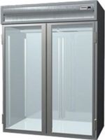 Delfield SMRRI2-G Two Section Glass Door Roll In Refrigerator - Specification Line, 16 Amps, 60 Hertz, 1 Phase, 115 Volts, Doors Access, 74.72 cu. ft. Capacity, Swing Door Style, Glass Door, 1/2 HP Horsepower, Freestanding Installation, 2 Number of Doors, 2 Rack Capacity, 2 Sections, 33 - 40 Degrees F Temperature Range, 62" W x 30" D x 72" H Interior Width, Accommodates one 28.50" x 27.25" x 72" pan rack, UPC 400010731565 (SMRRI2-G SMRRI2 G SMRRI2G) 
