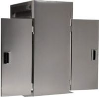 Delfield SMRRT1-S One Section Solid Door Roll Thru Refrigerator - Specification Line, 7.8 Amps, 60 Hertz, 1 Phase, 115 Volts, Doors Access, 38.58 cu. ft. Capacity, Swing Door Style, Solid Door, 1/3 HP Horsepower, Freestanding Installation, 1 - 2 Number of Doors, 1 Sections, 33 - 40 Degrees F Temperature Range, Accommodates one 28.50" x 27.25" x 72" pan rack, UPC 400010732821 (SMRRT1-S SMRRT1 S SMRRT1S) 