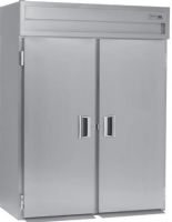 Delfield SMRRT2-S Two Section Solid Door Roll Thru Refrigerator - Specification Line, 16 Amps, 60 Hertz, 1 Phase, 115 Volts, Doors Access, 79.74 cu. ft. Capacity, Swing Door Style, Solid Door, 1/2 HP Horsepower, Freestanding Installation, 2 - 4 Number of Doors, 2 Sections, 33 - 40 Degrees F Temperature Range, Accommodates one 28.50" x 27.25" x 72" pan rack, UPC 400010732838 (SMRRT2-S SMRRT2 S SMRRT2S) 