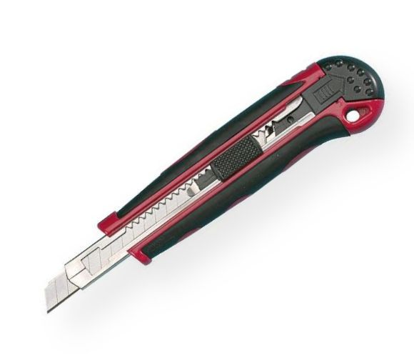 Alvin SN269 Small Utility Cutter; Rugged plastic body with rubberized, anti-slip handle; Auto loading and fully retractable; Features a stainless steel chamber and locking mechanism; Uses standard 13 pt small snap blades, 5 are included; Blister-carded; Shipping Weight 0.14 lb; Shipping Dimensions 7.25 x 2.5 x 0.5 in; UPC 088354951018 (ALVINSN269 ALVIN-SN269 ALVIN/SN269 CRAFTS HOME)