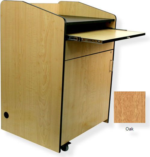 shelf and adjustable inner shelf for computer and AV material; Wire management grommets and 4 heavy duty hidden casters (2 lock); Radius corners; UPC 734680452322 (SN3235 SN3235OK SN3235-OK SN-3235-OK AMPLIVOXSN3235 AMPLIVOX-SN3235OK AMPLIVOX-SN3235-OK)