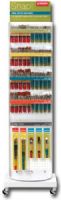 Princeton SNAP1D Snap, Brush Display; 240 assorted short handle brushes, 240 assorted long handle brushes, and 6 each of 5 different sets; Dimensions 16" x 20" x 72"; Weright 50 Lbs; UPC PRINCETONSNAP1D (PRINCETONSNAP1D PRINCETON SNAP1D SNAP 1D SNAP1 D SNAP 1 D PRINCETON-SNAP1D SNAP-1D SNAP1-D SNAP-1-D) 