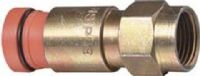 Thomas & Betts SNS1P59 model Snap-N-Seal Series 59 - Antenna connector - Male F connector, Connector to cable retention 40 lbs minimum, Superb return loss performance of -30dB to 1GHz, UV resistant plastic and O-rings provide a reliable environmentally sealed connector, UPC 786210714981 (SNS1P59 SNS-1P59 SNS 1P59) 