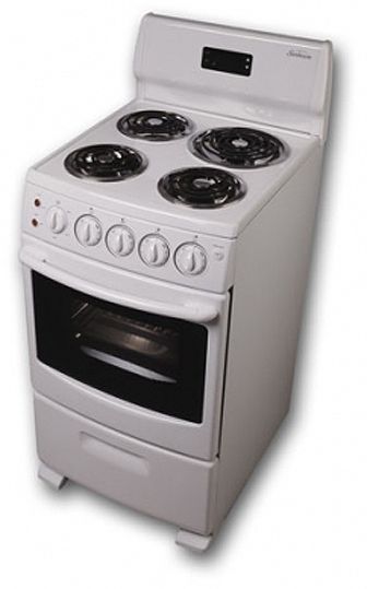 20 Wide Electric Coil Range