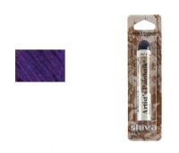 Shiva SP121233 Paintstik Oil Paint Artist Color Dioxazine Purple; Made from refined linseed oil blended with a quality pigment and solidified into a convenient stick form for a rich, creamy, buttery consistency; Ideal for sketching, outlining, or covering large areas and colors are mixable; Can be spread or blended and used in conjunction with conventional oil paint; No unpleasant odors or fumes; UPC 717304061353 (SHIVASP121233 SHIVA-SP121233 PAINTSTIK/SP121233 SP121233 ARTWORK DRAWING) 