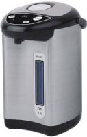 Sunpentown SP-3202 Stainless Hot Water Dispenser, 3.2 liters Capacity, Stainless steel body, Auto reboil and manual Re-boil button, 360 degree spinnable bottom, Stainless steel inner pot, Removable top lid for easy cleaning, 1-touch water dispensing button, Micro-computerized dry-boil function, Safety lock feature, Water volume indicator, BPA free, ETL, UPC 876840004733 (SP3202 SP 3202) 
