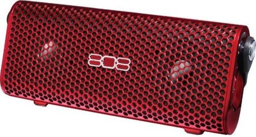 808 Audio SP920RD Portable Rechargeable HEX XL Wireless Speaker, Red; Geat sounding 2.1 stereo bluetooth speaker with precision tuned drivers and down-firing subwoofer; Easily pair and connect wirelessly or wired through Aux input; Up to 8 hours of play time (normal volume) from rechargeable Lithium-ion battery; UPC 044476118227 (SP-920RD SP 920RD SP920-RD SP920) 