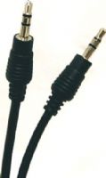 Bytecc SPC-6MM Stereo 3.5mm 6 Feet Speaker Cable, Male to Male, Black Jacket, UPC 837281105816 (SPC6MM SPC 6MM SPC-MM) 