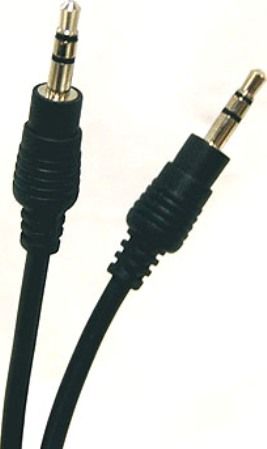 Bytecc SPC-12MM Stereo 3.5mm 12 Feet Speaker Cable, Male to Male, Black Jacket, UPC 837281105823 (SPC12MM SPC 12MM SPC-MM)