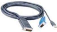 InFocus SP-DVI-A-R M1 to VESA Male and USB Cable Adapter (6.6ft/2m), RoHS compliant, Analog/USB, M1-DA, UPC 797212688903, Connects M1 port on your InFocus digital display to the VGA port on computer, USB cable included for mouse control from the remote and firmware upgrades (SPDVIAR SP-DVI-AR SP-DVIA-R SP-DVI-A SP-DVI) 