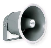 Speco Model SPC10 6" Weatherproof PA Public Address Speaker Horn; Weather-resistant aluminum speaker housing; Rubber bell protector; Dimensions: 6" (Dia) x 6" (L); UPC 030519180108 (6" ALUMINUM PA SPEAKER WXPROOF SPECO SPC10 SPECO-SPC10 SPECOSPC10) 