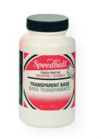 Speedball 4552 8 oz Fabric/Acrylic Transparent Base; Designed to create a transparent color; Not to exceed 10-15% quantity added to the ink; 8 oz; Shipping Weight 0.75 lb; Shipping Dimensions 2.5 x 2.5 x 4.75 in; UPC 651032045523 (SPEEDBALL4552 SPEEDBALL-4552 SPEEDBALL/4552 ARTWORK) 