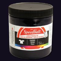 Speedball 4566 Fabric Screen Printing Ink Denim, 8 oz; Brilliant colors, including process colors, for use on cotton, polyester, blends, linen, rayon, and other synthetic fibers; NOT for use on nylon; Also works great on paper and cardboard; Wash-fast when properly heatset; Non-flammable, contains no solvents or offensive smell; AP non-toxic; Conforms to ASTM D-4236; UPC 651032045660 (SPEEDBALL 4566 ALVIN 8oz DENIM) 