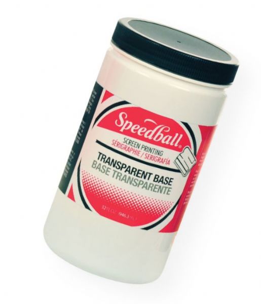 Speedball 4577 Fabric/Acrylic Transparent Base 32 oz; Designed to create a transparent color; Not to exceed 10-15% quantity added to the ink; 32 oz; Shipping Weight 2.28 lb; Shipping Dimensions 3.75 x 3.75 x 6.75 in; UPC 651032045776 (SPEEDBALL4577 SPEEDBALL-4577 ARTWORK CRAFTS)