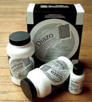 Speedball H4559 Diazo Photo Emulsion Kit; Contains 7 oz jar of photo emulsion, 8 oz jar of photo emulsion remover, and 1 oz bottle of condensed sensitizer; Three year shelf life if not mixed; Shipping Weight 1.00 lb; Shipping Dimensions 6.5 x 5.00 x 2.5 in; UPC 651032045592 (SPEEDBALLH4559 SPEEDBALL-H4559 SCREEN PRINTING) 