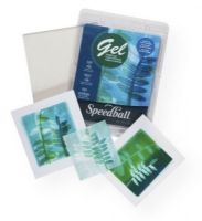 Speedball S8000 Gel Printing Plate 5" x 5"; Speedball Gel Printing Plates make it easy for fine artists and hobbyists to create beautiful one-of-a-kind prints; Great for card making, journaling, scrapbooking, home dÃ©cor, mixed media projects, and more; UPC 651032080005 (SPEEDBALLS8000 SPEEDBALL-S8000 PRINTMAKING) 