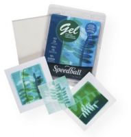Speedball S8001 Gel Printing Plate 5" x 7"; Speedball Gel Printing Plates make it easy for fine artists and hobbyists to create beautiful one-of-a-kind prints; Great for card making, journaling, scrapbooking, home dÃ©cor, mixed media projects, and more; UPC 651032080012 (SPEEDBALLS8001 SPEEDBALL-S8001 PRINTING SCRAPBOOKING) 