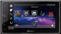 Pioneer SPH-DA120 APPRADIO 4; 6.2-Inch capacitive touchscreen display, Built-in Bluetooth for hands-free calling and audio streaming, Fits double-DIN (4-Inch-tall) dash openings, Apple CarPlay (compatible with iPhone 5 or later), AppRadio Mode Functionality for iPhone and Android Phones, MirrorLink, Siri Eyes Free Compatible; UPC 884938248068 (SPHDA120 SPH-DA120) 