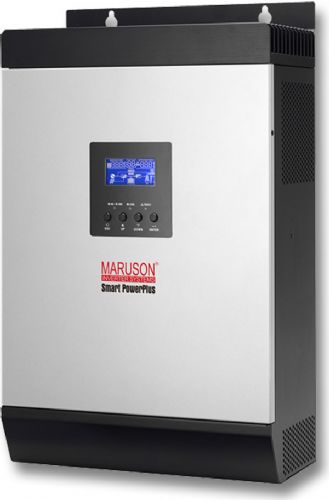 Maruson SPL-2048M Pure Sine Wave Inverter with High-Current MPPT Solar Charger, 2000VA, 48VDC; Pure sine wave inverter; Built-in MPPT solar charge controller; Selectable input voltage range for home appliances and personal computers; Selectable charging current based on applications; UPC MARUSONSPL2048M (MARUSONSPL2048M MARUSON SPL2048M SPL 2048M 2048 M MARUSON-SPL2048M SPL-2048M 2048-M)