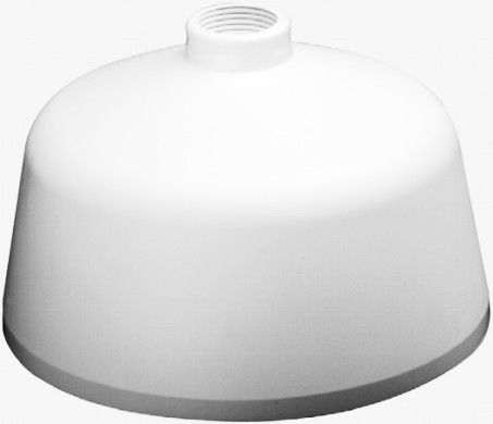 Pelco SPM4-W Pendant Mount, White, Specifically designed for the Spectra Mini dome system, Compatible with 0.75-inch NPT pipe or 20 mm threaded conduit, ABS Plastic Construction, Weight 0.30 lb (0.14 kg) (SPM4W SPM4 SPM-4W SP-M4W)