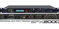 Yamaha SPX2000 Professional Multi-Effect Digital Processor, 16 charactors x 2 lines with 5-color Back Light Display, Frequency Response 20Hz - 20kHz (0dB +1.0, -3.0)@48kHz, Dynamic Range 106dB AD + DA, Total Harmonic Distortion fs=96kHz 0.01%@1kHz, New Generation SPX with 96kHz Audio and brand new "REV-X" Reverb Algorithm (SPX-2000 SPX 2000 SP-X2000 ElectroVoice Electro Voice)  