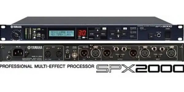 Yamaha SPX2000 Professional Multi-Effect Digital Processor, 16 charactors x 2 lines with 5-color Back Light Display, Frequency Response 20Hz - 20kHz (0dB +1.0, -3.0)@48kHz, Dynamic Range 106dB AD + DA, Total Harmonic Distortion fs=96kHz 0.01%@1kHz, New Generation SPX with 96kHz Audio and brand new 