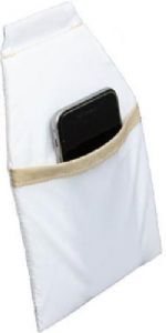 Smart Reach SR100-LAV Cell Phone Pocket - Lavender; Secures neatly and discreetly on your fitted sheet. Not visible when your bed is made; Pocket form is stabilized with special padded inner material layer to enhance structure; No more cluttered night stands, or searching for your phone in the dark. Items always within easy reach; Simple magnetic fit allows for placement almost anywhere, use on any bed, futon, cot, bunk bed, or wherever; UPC  853684006031 (SR100LAV SR100-LAV SR100-LAV) 