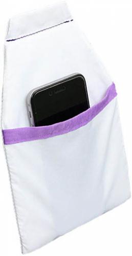 Smart Reach SR100-BLK Cell Phone Pocket  Black; Secures neatly and discreetly on your fitted sheet. Not visible when your bed is made; Pocket form is stabilized with special padded inner material layer to enhance structure; No more cluttered night stands, or searching for your phone in the dark. Items always within easy reach; Simple magnetic fit allows for placement almost anywhere, use on any bed, futon, cot, bunk bed, or wherever; UPC  853684006017 (SR100BLK SR100-BLK SR100-BLK)