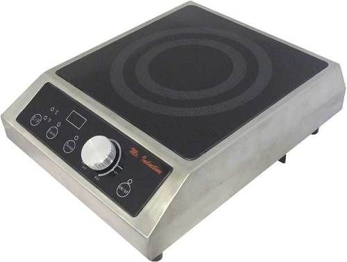 Sunpentown SR-183C Countertop Commercial Range, 1800W Power, SmartScan technology, 5mm thick tempered glass cooktop, Choice of power or temperature mode, Power mode 1-20 levels (350-1800W), Temperature mode 90-440F (in 20F increments, except 170-180/260-270/350-360F), Large LED power/temp display, Displays in F or C, UPC 876840006478 (SR183C SR 183C SR-183)