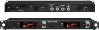 Sennheiser SR 2050 IEM-G Model 504058 Dual Channel Stereo Wireless Monitor Twin Transmitter (558 - 626 MHz), Rugged 19" all-metal housing with integrated power supply unit, Up to 3000 frequencies in up to 75 MHz switching bandwidth, 20 fixed frequency banks with up to 32 compatible presets (SR2050IEMG SR-2050-IEM-G SR2050-IEM-G SR2050 IEM-G SR2050-G SR2050G 504-058 504 058) 