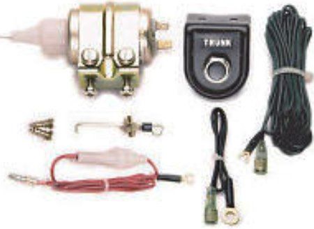 Seco-Larm SR-5911 ENFORCER Power Trunk Release Module, Add power trunk release to cars without factory-installed systems, Connect via relay to any alarm's auxiliary channel output, Use with alarm to 