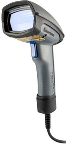 Intermec SR60BL01 Handheld Scanner Only, Scans barcodes up to 36 feet (11 meters) away, Scan range 7.6 to 152 cm (3 in to 60 in), Pitch +/-65, Skew +/-55, Optical Parameter 650nm Visible Laser Diode (VLD), Industrial durability withstands harsh environments, Including RS232 Serial, Keyboard Wedge and Wand Emulation Interfaces (SR-60BL01 SR 60BL01 SR60-BL01 SR60 BL01)