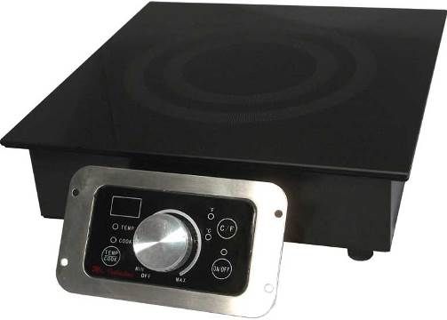 Sunpentown SR-652R Built-In Commercial Range (208-240V), 2700W Power, SmartScan technology, 5mm thick tempered glass cooktop, Choice of power or temperature mode, Power mode 1-20 levels (250-2700W), Temperature mode 90-440F (in 20F increments, except 170-180/260-270/350-360F), Large LED power/temp display, UPC 876840006508 (SR652R SR 652R SR-652)