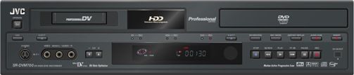 JVC SR-DVM700 Three-In-One Video Recorder (MiniDV, DVD and Hard