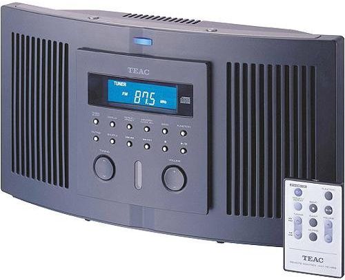 TEAC SR-L35B Tabletop or Wall-Mountable AM/FM Stereo CD System Black color (SRL35B, SR-L35-B, SRL35-B, SR-L35)