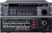 Sony SRP-X500P Digital Powered Mixer, Built-in 4ch digital power amplifier, 5 x 1 AV switcher contains 2-RGB/component video inputs and 3-composite video inputs, Integrated high quality audio mixer with 4-microphone and 1 stereo line input, Mounting slots built in for two wireless mic diversity receiver modules, UPC 027242643123 (SRPX500P SRP X500P SR-PX500P SRPX-500P SRP-X500) 
