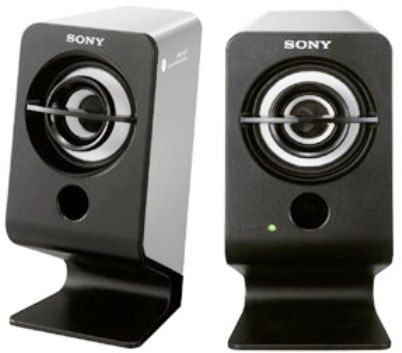 speaker system computer
 on Sony SRS-A201 Desktop Portable Computer Speakers, Power Output 2W ...