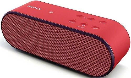 Sony SRS-X2/RD Portable Wireless Speaker with Bluetooth, Red; Powerful, stereo sound with 20 Watts of power; Great sounding music in one step with ClearAudio+; Easy Bluetooth connectivity with one-touch listening via NFC; Lightweight, portable design; Wide Stereo Mode for an immersive stereo sound; Bass-reflex design delivers rich, full sound; UPC 027242880610 (SRSX2RD SRS-X2-RD SRS-X2RD SRS-X2)