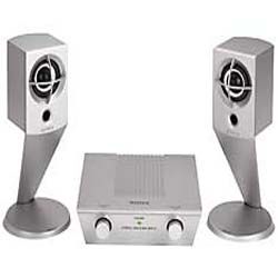 Sony SRS-Z1 Powered Personal Speaker System with Amplifier, 6 Watt, 8 ohms,  60 - 20,000 Hz  (SRSZ1 SRS Z1)