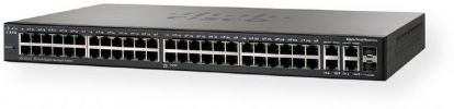 Cisco SRW2048-K9-NA Model SG300-52 Small Business 300 Series 50-Port Managed Switch with 2 Combo mini-GBIC, Capacity in Millions of Packets per Second 77.38 mpps, Switching Capacity in Gigabits per Second 104.0 Gbps, 16 MB Flash, 128 MB CPU memory, Advanced security protects business assets, Replaced Linksys SRW2048 (SRW2048K9NA SRW2048K9-NA SRW2048-K9NA SRW2048 K9-NA SG30052 SG300 52) 