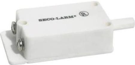 Seco-Larm SS-073Q ENFORCER Tamper Switch; For drawers and alarm boxes; For open tamper circuits; Silver-plated contacts ensure reliable long-term operation; High-impact white plastic case, screw terminals; UPC 676544007524 (SS073Q SS 073Q SS-073) 