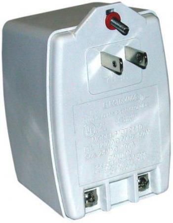 Alpha Communications SS105B Plug-In Transformer, 16VAC-20VA, UL Listed Class II, White Plastic Housing, Designed for quick and easy installation in applications where pigtail-type transformers are impractical or unsightly, 1.75