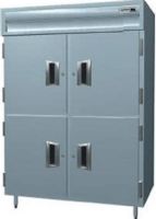 Delfield SSDFL2-SH Solid Half Door Dual Temperature Reach In Refrigerator / Freezer - Specification Line, 15 Amps, 60 Hertz, 1 Phase, 115 Volts, Doors Access, 49.3 cu. ft. Capacity, 24.65 cu. ft. Capacity - Freezer, 24.65 cu. ft. Capacity - Refrigerator, 1/2 HP Horsepower - Freezer, 1/4 HP Horsepower - Refrigerator, 2 Number of Doors, 6 Number of Shelves, 2 Sections, Swing Door Style, Solid Door, 25.06" W x 30" D x 58" H Interior Dimensions, UPC 400010728169 (SSDFL2-SH SSDFL2 SH SSDFL2SH) 