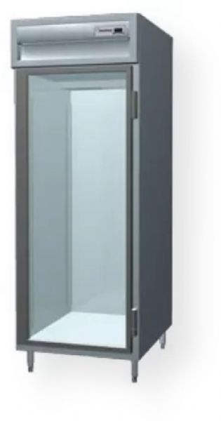 Delfield SSF1-GH One Section Glass Half Door Reach In Freezer - Specification Line, 11.5 Amps, 60 Hertz, 1 Phase, 115 Volts, Doors Access, 25 cu. ft. Capacity, Swing Door, Glass Door, 3/4 HP Horsepower - Freezer, Freestanding Installation, 2 Number of Doors, 3 Number of Shelves, 1 Sections, 25