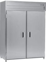 Delfield SSF2S-S Stainless Steel Two Section Solid Door Shallow Reach In Freezer - Specification Line, 11 Amps, 60 Hertz, 1 Phase, 115 Volts, Doors Access, 38 cu. ft. Capacity, Swing Door, Solid Door, 3/4 HP Horsepower, Freestanding Installation, 2 Number of Doors, 6 Number of Shelves, 2 Sections, 6" adjustable stainless steel legs, 52" W x 22" D x 58" H Interior Dimensions, UPC 400010731091 (SSF2S-S SSF2S S SSF2SS) 
