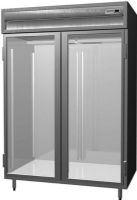 Delfield SSH2-G Stainless Steel Glass Door Two Section Reach In Heated Holding Cabinet - Specification Line, 16 Amps, 60 Hertz, 1 Phase, 120/208-240 Voltage, 1,080 - 2,160 Watts, Full Height Cabinet Size, 51.92 cu. ft. Capacity, Stainless Steel Construction, Thermostatic Control, Clear Door, Shelves Interior Configuration, 2 Number of Doors, 2 Sections, Insulated, 6" adjustable stainless steel legs, UPC 400010728879 (SSH2-G SSH2 G SSH2G) 