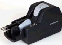 Burroughs SSP230100-PKA SmartSource Professional Check Scanner with Two Pocket; Up to 300 DPI output resolution; Patented magnetic head reads E13B/CMC7 fonts; MICR read complemented with OCR processing (MOCR) for increased accuracy; Document throughput of 30 documents per minute (dpm); Infrared double-feed detection (SSP230100PKA SSP230100 PKA SSP-230100-PKA) 